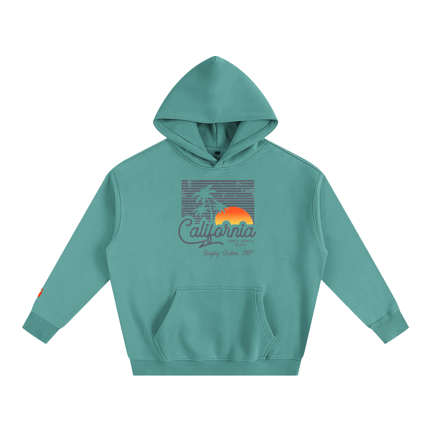 GreyOrigin California Sunset Fleeced Hoodie