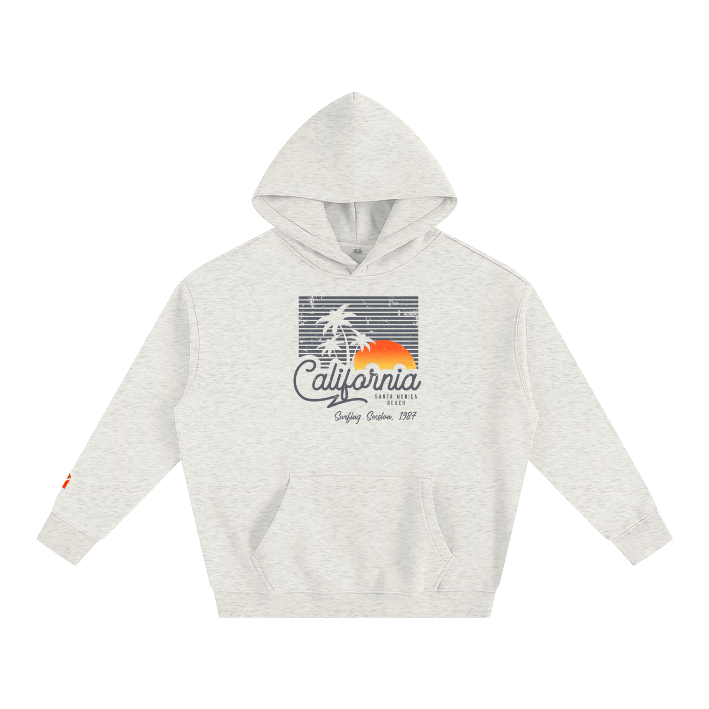 GreyOrigin California Sunset Fleeced Hoodie