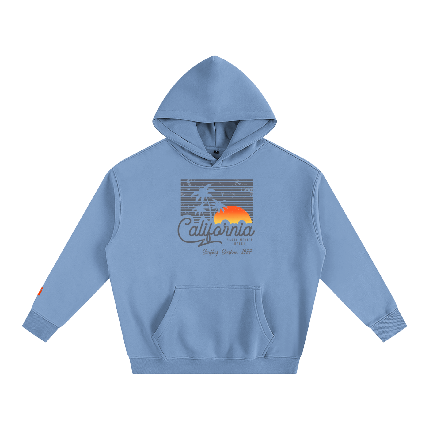 GreyOrigin California Sunset Fleeced Hoodie